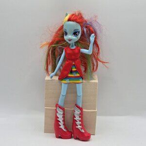 My Little Pony Equestria Girls Rainbow Dash 8.5" Doll With Dress & Boots